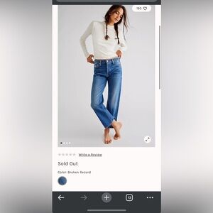 Mother Ditcher Crop jeans